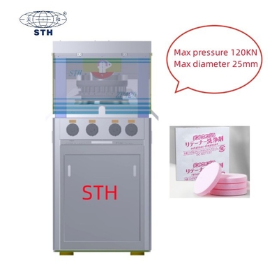 الصين 120KN TCCA التطهير اللوحي التلقائي آلة ضغط قرص حبوب منع الحمل للمواد الكيميائية المزود