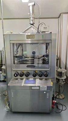 الصين GZP55 High Speed Rotary Tablet Press Machine with 100kN Main Pressure 20kN Pre-Pressure and 396000PCS/H Production Capacity المزود