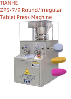 الصين TIANHE Touch Screen Control GMP Design Stainless Steel Lab Tablet Press Machine for Pharmaceutical and Chemical Industries المزود