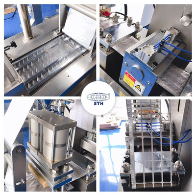 آلة تعبئة البثور الصغيرة من الألومنيوم والبولي فينيل كلوريد (PVC) من نوع TIANHE DPP-88 للكبسولات والأقراص المزود