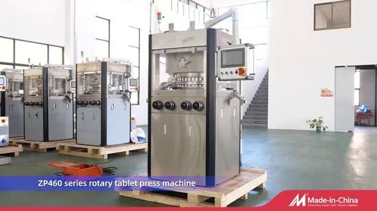 25mm Tablet Automatic Rotary Tablet Press Machine with 100kN Pressure and 40r/min Turret Speed المزود
