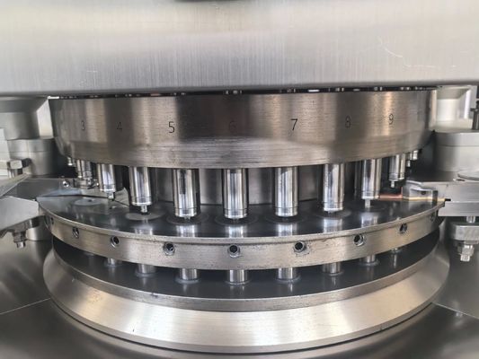 High Capacity 244800 PCS/H Tablet Press Machine with 5.5kW Power and 24h Online After-Sales Service المزود