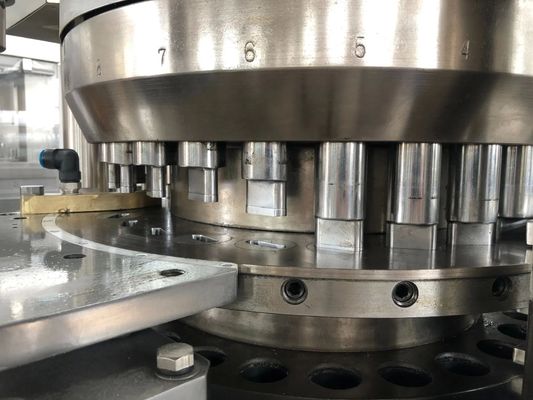 GZP55 High Speed Rotary Tablet Press Machine with 100kN Main Pressure 20kN Pre-Pressure and 396000PCS/H Production Capacity المزود