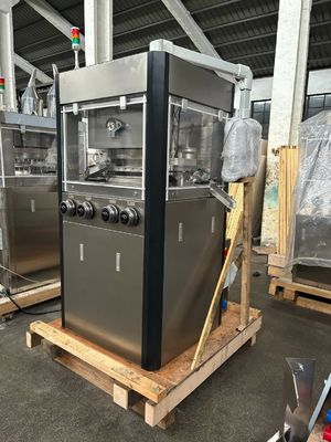 25mm Tablet Automatic Rotary Tablet Press Machine with 100kN Pressure and 40r/min Turret Speed المزود