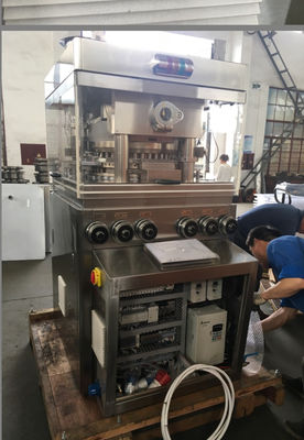 High Speed Rotary Tablet Press with 355200 PCS/H Capacity, 20kN Pre-Pressure and 37 Stations for Pharmaceutical Production المزود