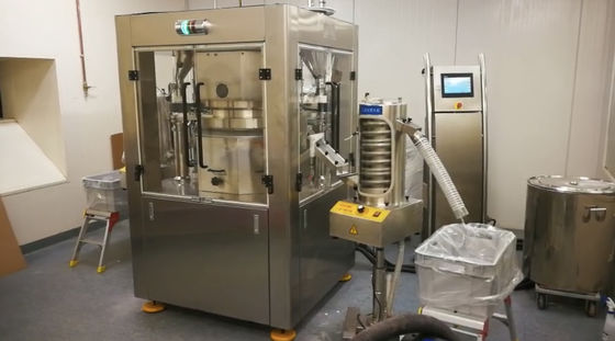 High Speed Rotary Tablet Press with 529200 PCS/H Capacity 18 mm Tablet Diameter and Automatic Control المزود
