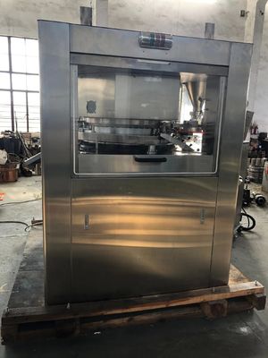 High Speed Rotary Tablet Press Machine with 630000 PCS/H Capacity 15kW Motor for Pharmaceutical Industry المزود