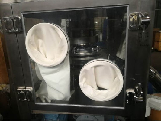 21 CFR Electronic Record Fully Enclosed Rotary Tablet Press Machine with Touch Screen and 36000 PCS/H Capacity OEB5 Level المزود