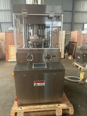 ZP11 Rotary Tablet Press Machine with 11 Stations 100 kN Main Pressure and 5.5 kW Motor Power for Pharmaceutical and Food Industries المزود
