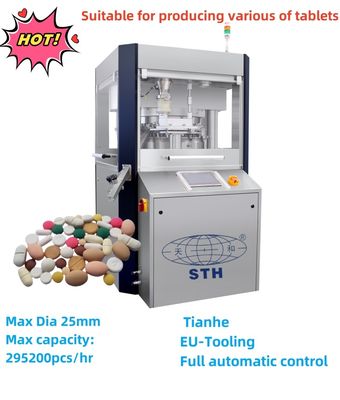 TIANHE Pharmacy Medicine EU tooling High Speed Tablet Press Full automatic control المزود