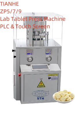 TIANHE 5/7/9 Touch Screen Control Various Chewable Lab Tablet Press Machine المزود