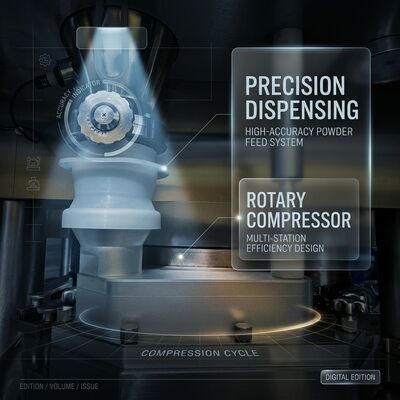 Speed Tablet Press Machine GZPK-45/55 Automatic Tablet Weight Control High-Speed Rotary Press D B Tooling المزود