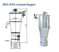 SS 2000kg / H ناقل فراغ شحن آلة مقاومة للحرارة المزود